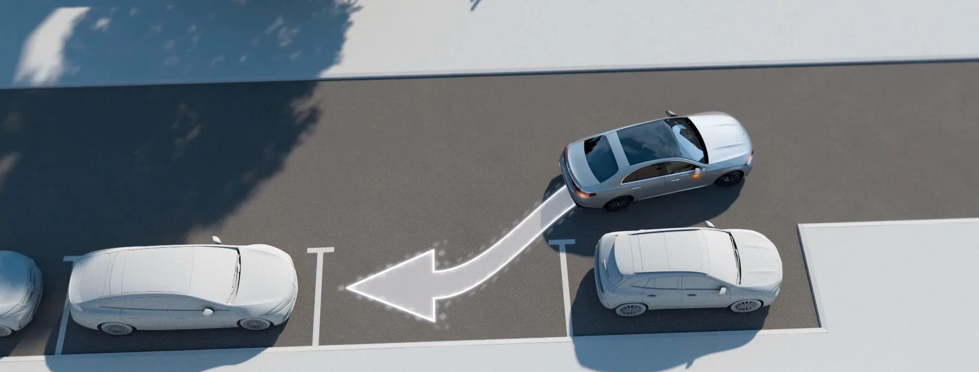 Assistente Ativo de Estacionamento com câmera 360°
