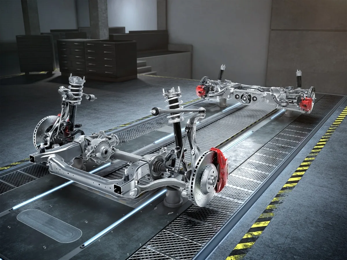 Suspensão AMG RIDE CONTROL