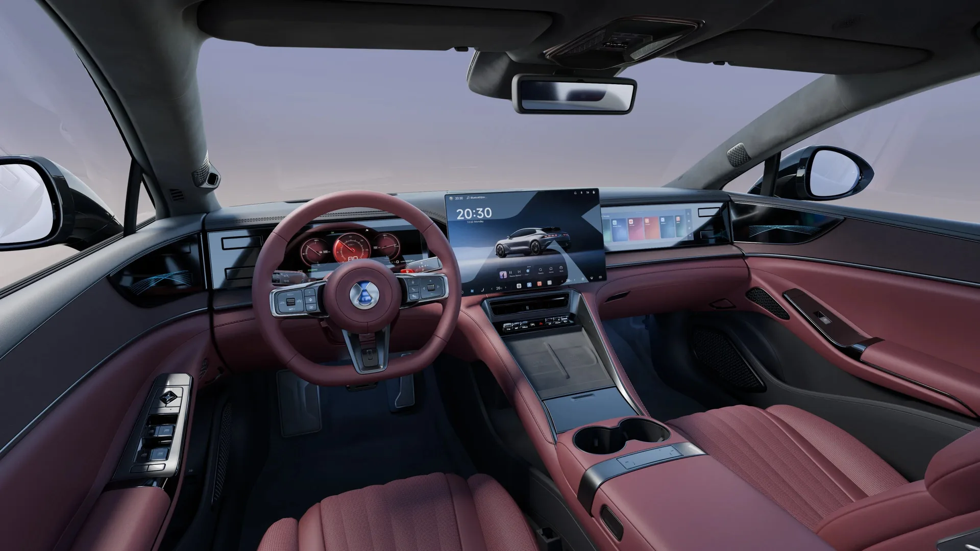 Interior Red Velvet