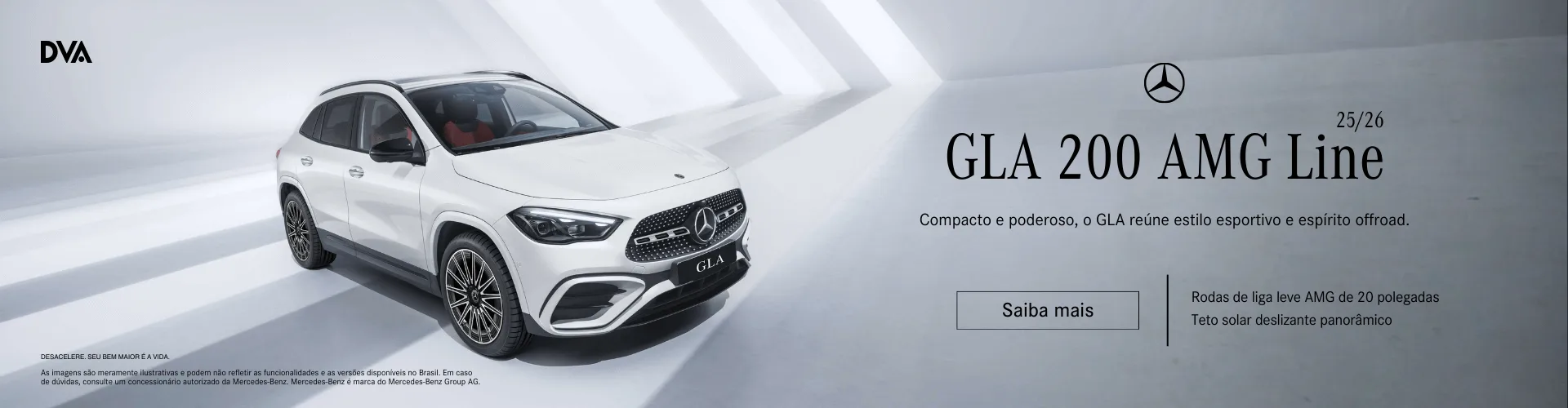 Linha completa Mercedes-Benz