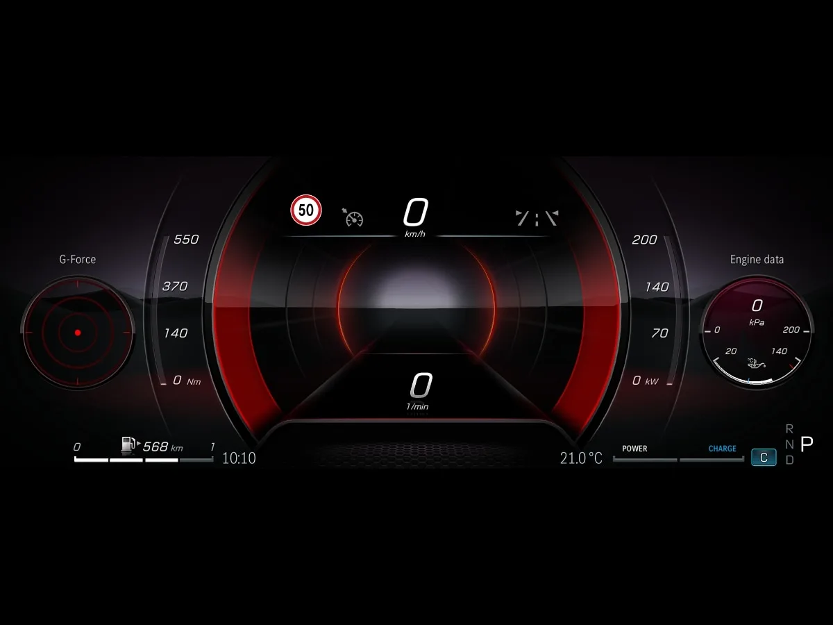 Display do Motorista 12,3"