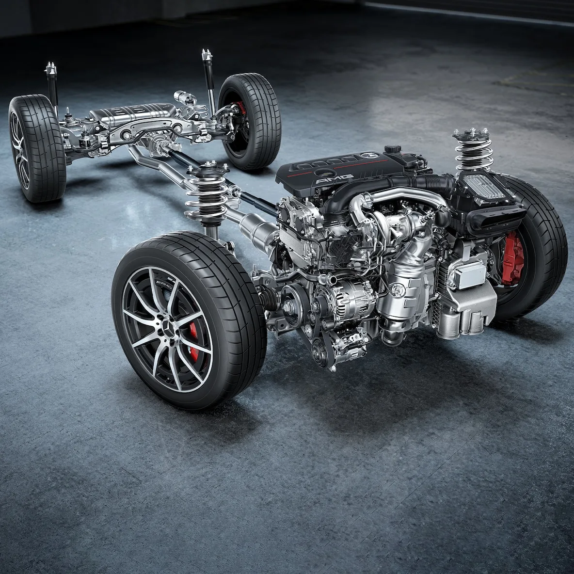 Trem de força específico da AMG